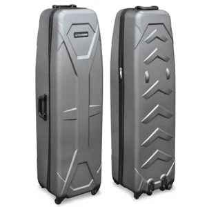 MASTERS TOUR-DRI HARD CASE GOLF TRAVEL COVER / 6 X WHEELED HARD SHELL FLIGHT BAG - Picture 1 of 5