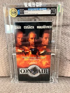 CON AIR VHS 1997 IGS Graded Box 8.5 MINT/Seal 7.5 NM w/Watermarks Factory Sealed - Picture 1 of 8