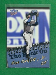 1999 Fleer Ultra Baseball The Book On #2BO Ken Griffey Jr - Picture 1 of 2