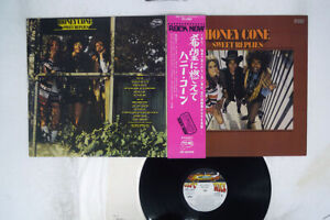 HONEY CONE SWEET REPLIES HOT WAX QP-80308 JAPAN OBI VINYL LP