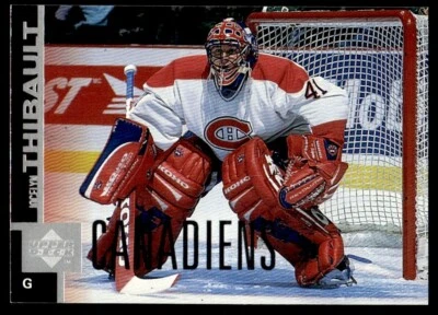 1997 Upper Deck #90 Jocelyn Thibault - Montreal Canadiens - Image 1 of 2
