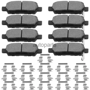 8PC Front & Rear Ceramic Disc Brake Pads For Nissan Maxima D1374 D905 S7 - Picture 1 of 4