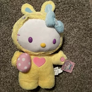 Sanrio Easter 19 in Hello Kitty Easter Bunny with Egg Porch Greeter NWT - Picture 1 of 2