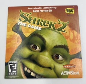 Sherk 2 The Game Preview CD Activision Rare Demo Disk Best Buy Exclusive - Picture 1 of 6