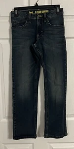 Lee Boys Size 12 Slim Adjustable Dark Blue Jeans Sport Series Xtreme Comfort - Picture 1 of 14