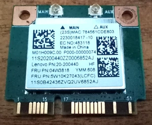 Lenovo B50-50 - Laptop 80S2 - Lenovo Wifi / karta bezprzewodowa - 20-200440 - Zdjęcie 1 z 2