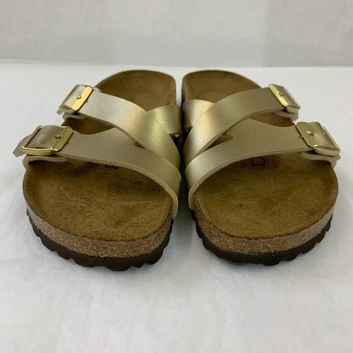 NEW BALANCE Birkenstock Nuovo con Scatola Yao Balance Oro Birko Flor Larghezza Stretta Taglia a scelta