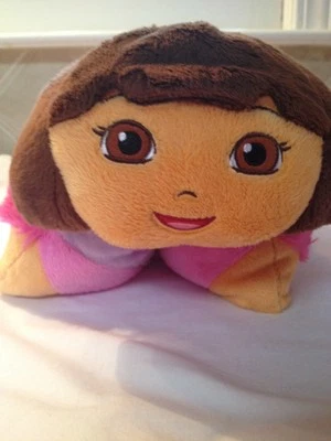Pillow Pets Pee-Wees 11" Dora Explorer FREE SHIP child kid nap time toy plush - Image 1 of 4