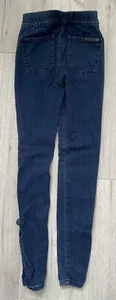 Juicy Couture Girl’s Pull-on Jeggings Pocket Jeans with Bows Size 8 - Picture 1 of 8