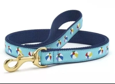 Correa para perro Up Country con pelotas de playa con anillo en D hecha en EE. UU. 6 pies de plomo Foto 1 de 3