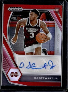 DJ Stewart Jr. 2021 Prizm Draft Picks Autographs Prizms Red #/199 - Picture 1 of 2