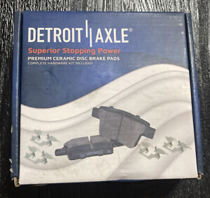 Detroit Axle Rear Ceramic Brake Pad Set P-537 for Acura ILX 2013-2018 Honda