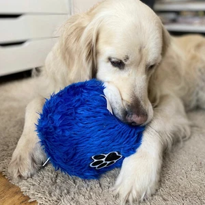 Nuevo Suave Mullido Bola Para Golden Retriever Perros - Tamaño Grande - Picture 1 of 5