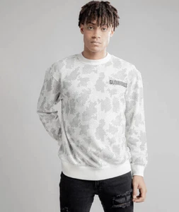 Glorious Gaming GENESIS MEN'S GLITCH CAMO SWEATSHIRT large - Picture 1 of 5