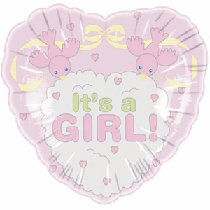 18' It's A Girl - Foil Balloon - Party Decorations - Picture 1 of 1