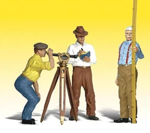 Woodland Scenics ~ New 2025 ~ G Scale People ~ Hilow Bros. Surveying ~ A2556 - Picture 1 of 1