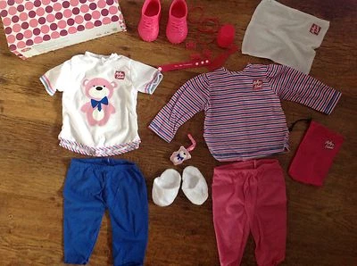 Chad Valley Molly and Friends Kleidung Artikel tolles Preis-Leistungs-Verhältnis Packung 20 Stück Neu