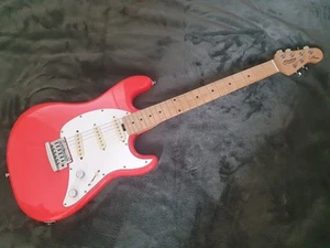 Sterling by Music Man Cutlass CT30 Electric Guitar Red Fender Noiseless Pickups - Picture 1 of 13