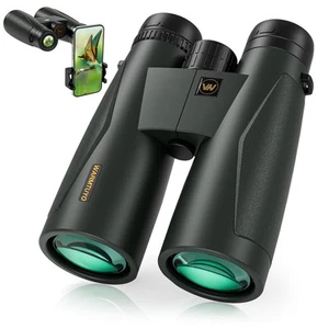 12 * 52 HD Fernglas für Erwachsene High Powered, Fernglas zur Vogelbeobachtung wi... - Bild 1 von 7