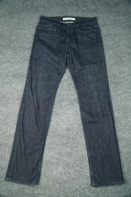 Jeans Joes Para Hombres 30 Azul Brixton Calce Ajustado Pierna Recta Lavado Oscuro Elastizado Denim Foto 1 de 4