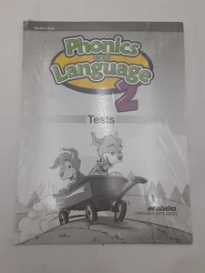 Abeka Phonics and Language 2 Test Book (Unbound) 2nd Grade 243132 - Picture 1 of 3