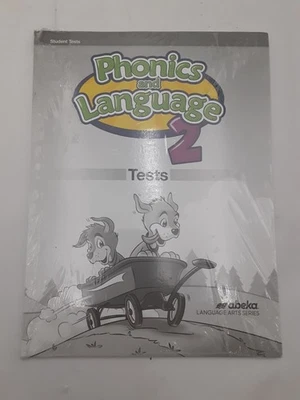 Abeka Phonics and Language 2 Test Book (Unbound) 2nd Grade 243132 - Image 1 of 3
