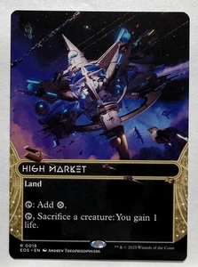 R 0018 High Market FOIL STELLAR SIGHTS BORDERLESS Edge of Eternities MTG Card - Imagen 1 de 2