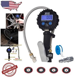 JACO Digital Tire Inflator 200 PSI Gauge - Pro Accurate LCD Auto Shut Off - Picture 1 of 8