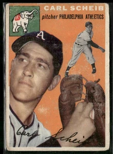 1954 Topps #118 Carl Scheib FR/GD - Picture 1 of 2