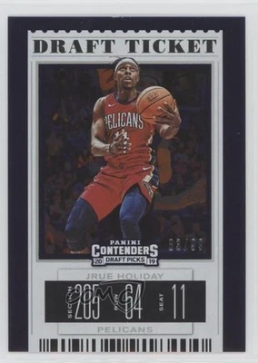 2019-20 Panini Contenders Draft Picks Ticket /99 Jrue Holiday (Red Jersey) #23 - Image 1 of 2