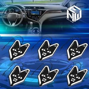 Ambientador de aire Treefrog Young Leaf fresco aroma calabaza colgante interior coche hogar 6 piezas - Imagen 1 de 5