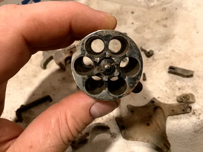 S&W Pre 10 Inglés Prueba Níquel Cilindro Martillo Disparador Ect 1183 Foto 1 de 4