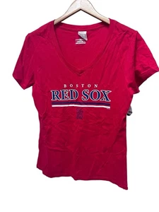 Boston Red Sox V-Neck T-Shirt Damen Gr. M Neu mit Etikett  - Bild 1 von 5