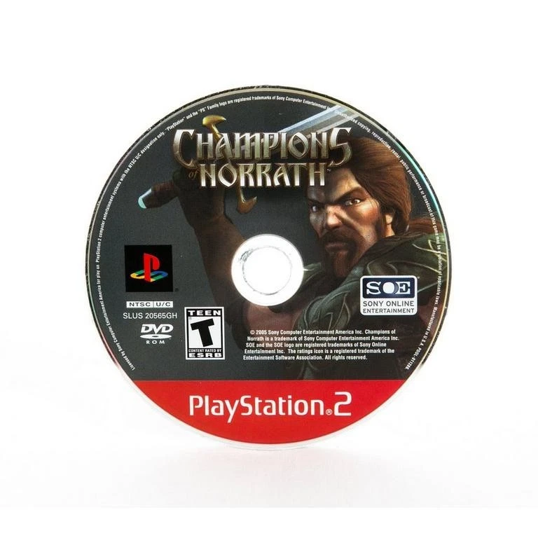 DISC ONLY - Champions of Norrath (Sony PlayStation 2, 2004) - Image 1 of 1