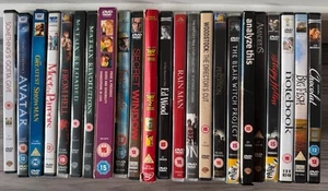 Genuine BOX of 23+ DVDs Wholesale Bundle Joblot Car-boot Market Mixed - Picture 1 of 1