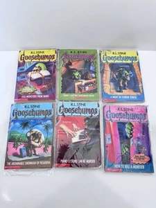 Lot of 6 Vintage Goosebumps Books R.L Stine Kids Child's Books Scholastic Book - Picture 1 of 15