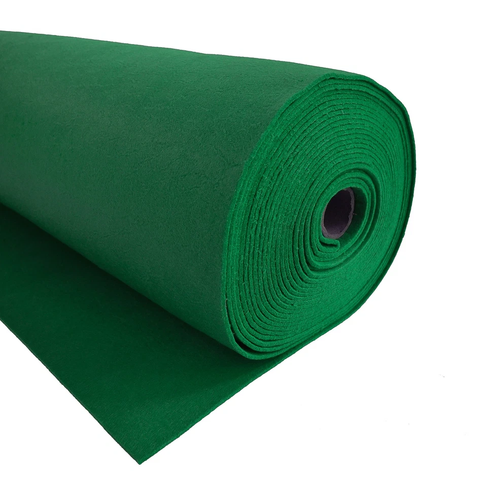 Bastelfilz Meterware Filz 1m x 90cm x 3mm Dekofilz Taschenfilz Filzstoff 39 Farb - Bild 1 von 1