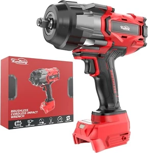 Llave de impacto inalámbrica de 1/2" para batería Milwaukee de 18 V, 1600 ft-lbs - Picture 1 of 8