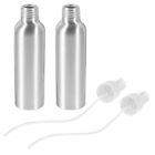 2X 120Ml Aluminum Spray Bottles For Liquid Perfume & Cleaning Products