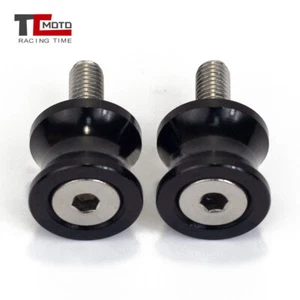 M6 CNC Swingarm Spools Slider Screw For Kawasakii ZX6R ER6N Z750 Z750R Z250 ER6F - Imagen 1 de 3