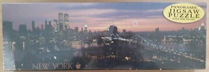 NEW YORK: PUZZLE 12" x 36" PANORAMAPUZZLE (ÜBER 500 TEILE, 2002) *NEU* - Bild 1 von 3