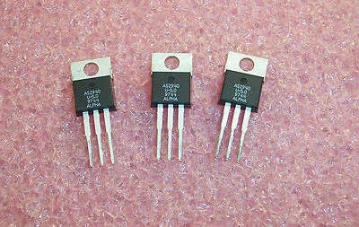 QTY (50) AS2940U-5.0 ALPHA TO-220 5V 1A LDO VOLTAGE REGULATORS NOS  - Image 1 of 3