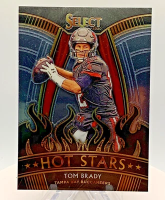 2020 Panini Select - Hot Stars #HS1 Tom Brady - Image 1 of 2