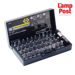 CK Tools T4509 - Juego de brocas de destornillador mixtas de 41 piezas con estuche - Imagen 1 de 2