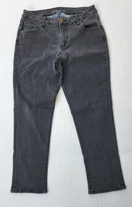 Pendleton Women’s Black Coin Pocket Denim Straight Jeans Size 16 - Picture 1 of 10