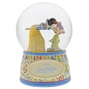 Walt Disney Biancaneve Waterball Biancaneve e Cucciolo Jim Shore RARO 4060098 - Foto 1 di 2