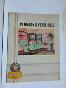 CALIFORNIA FOUNDRY POPPY BRAND 1932 Plumbing Fixtures Catalog/Letter - Foto 1 di 8