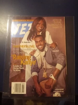 Jet Magazine May 14, 2007 Kanye West And Mom “Raising Kanye “ - Image 1 of 2