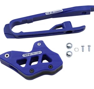 T.M Design Works Chain Guide/Slider for Yamaha - Blue DCK-KT3-BUS - Picture 1 of 1