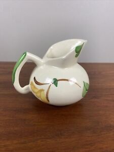Purinton Pottery "Kent Jug" Ivy Yellow Blossom Small Pitcher Milk/Cream USA VTG